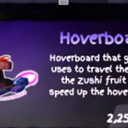 Grand Piece Online--Hoverboard--（2250R）