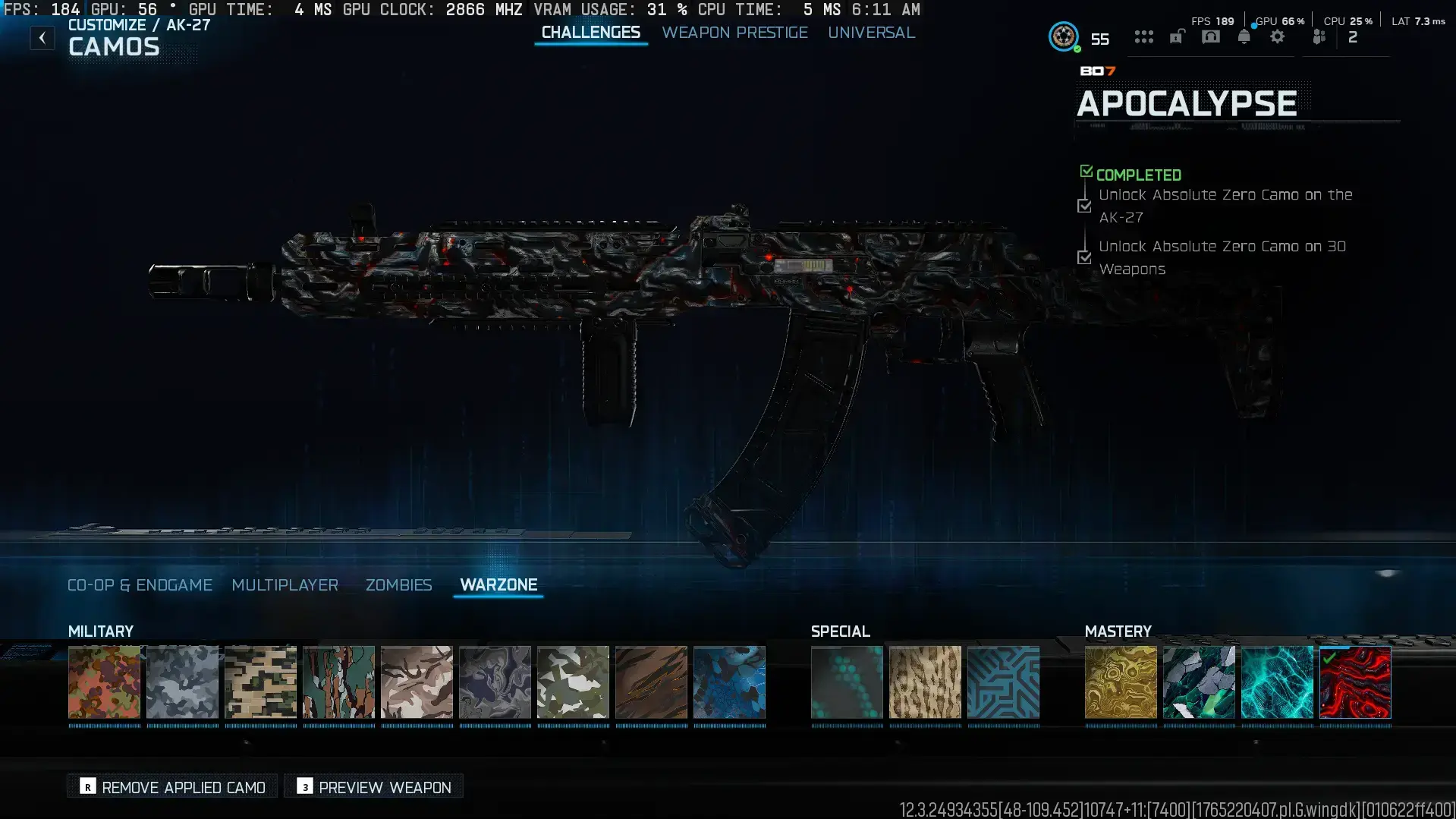 Boost Service For Genesis Camo | Duration Time 5-7 Days | Read Description  For More Info を $103.28 で購入 | CoD アイテム