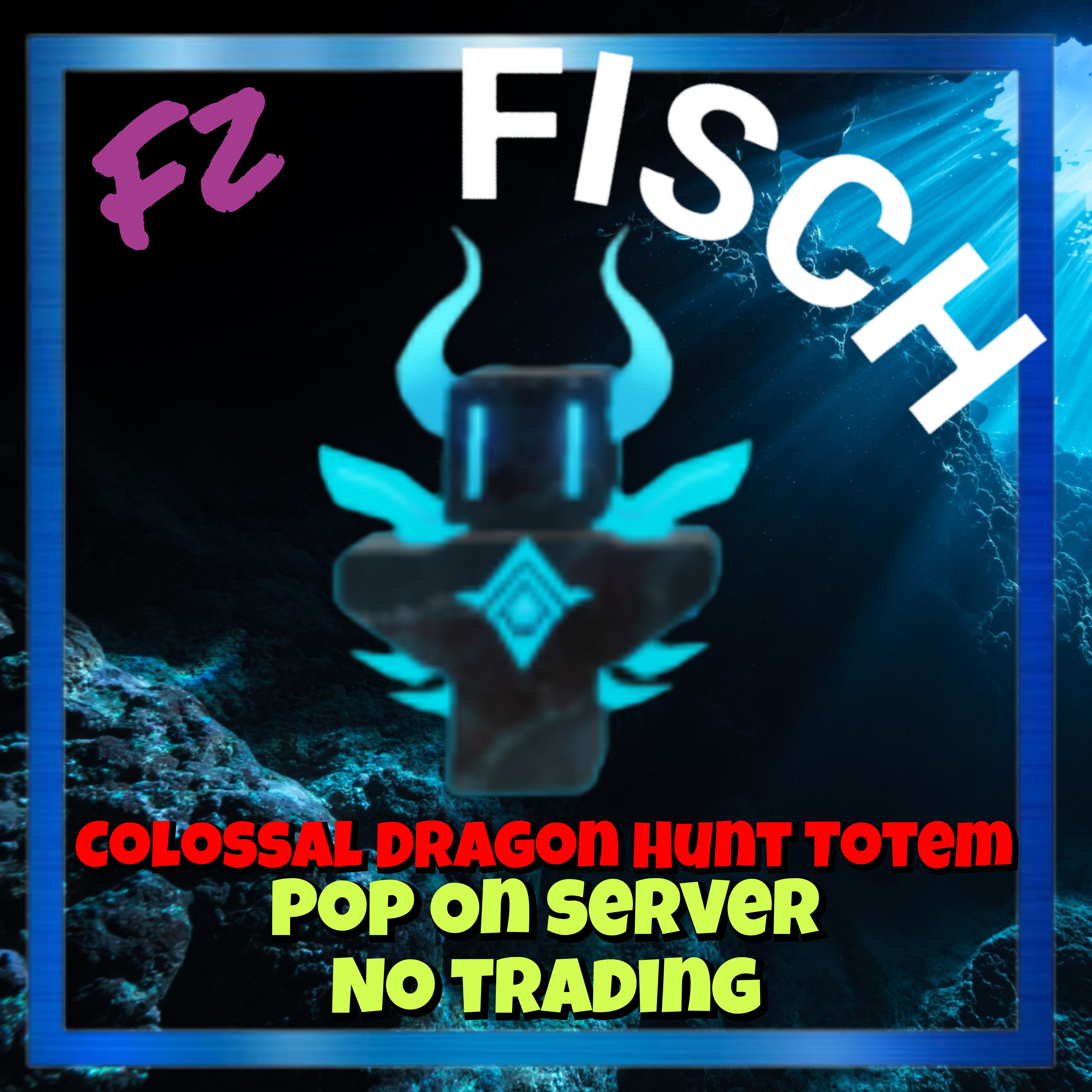 Colossal Dragon Hunt Totem ( No trading ) Pop on Server