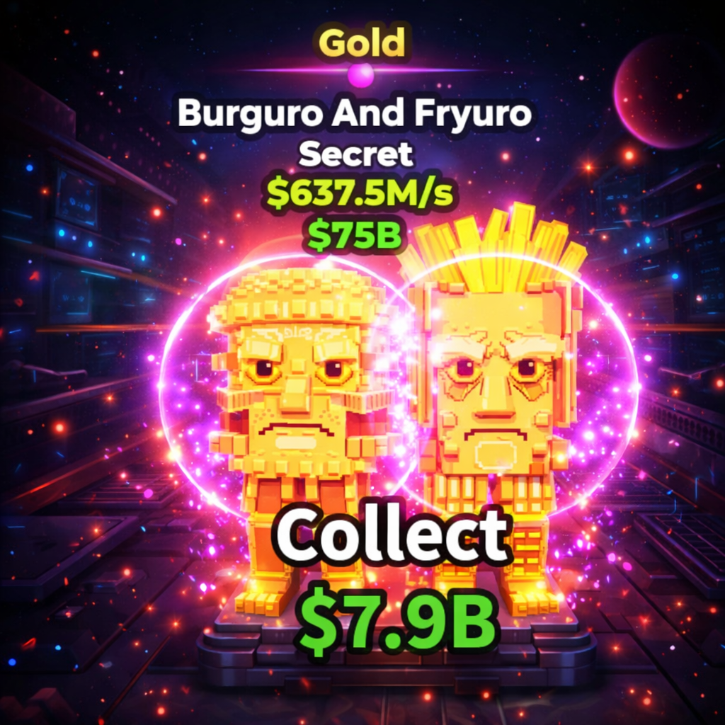 [READY✅] Gold Burguro and Fryuro Single (1x) trait | 637.5M/s
