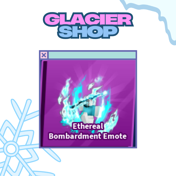 Ethereal Bombardment Emote ( Limited )