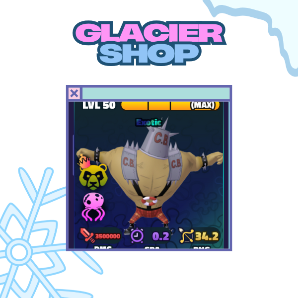 Chum Brute - Trait Sea Bear + Jellyfish Jam ( Exotic Unit )⚡Ready Unit⚡Fast Delivery⚡