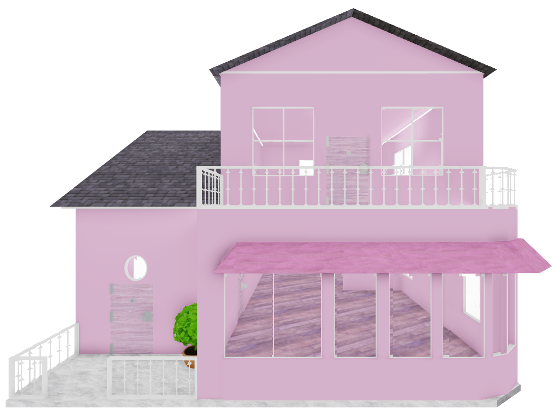 PINK HOUSE V2 - DA HOOD / DH / DAHOOD