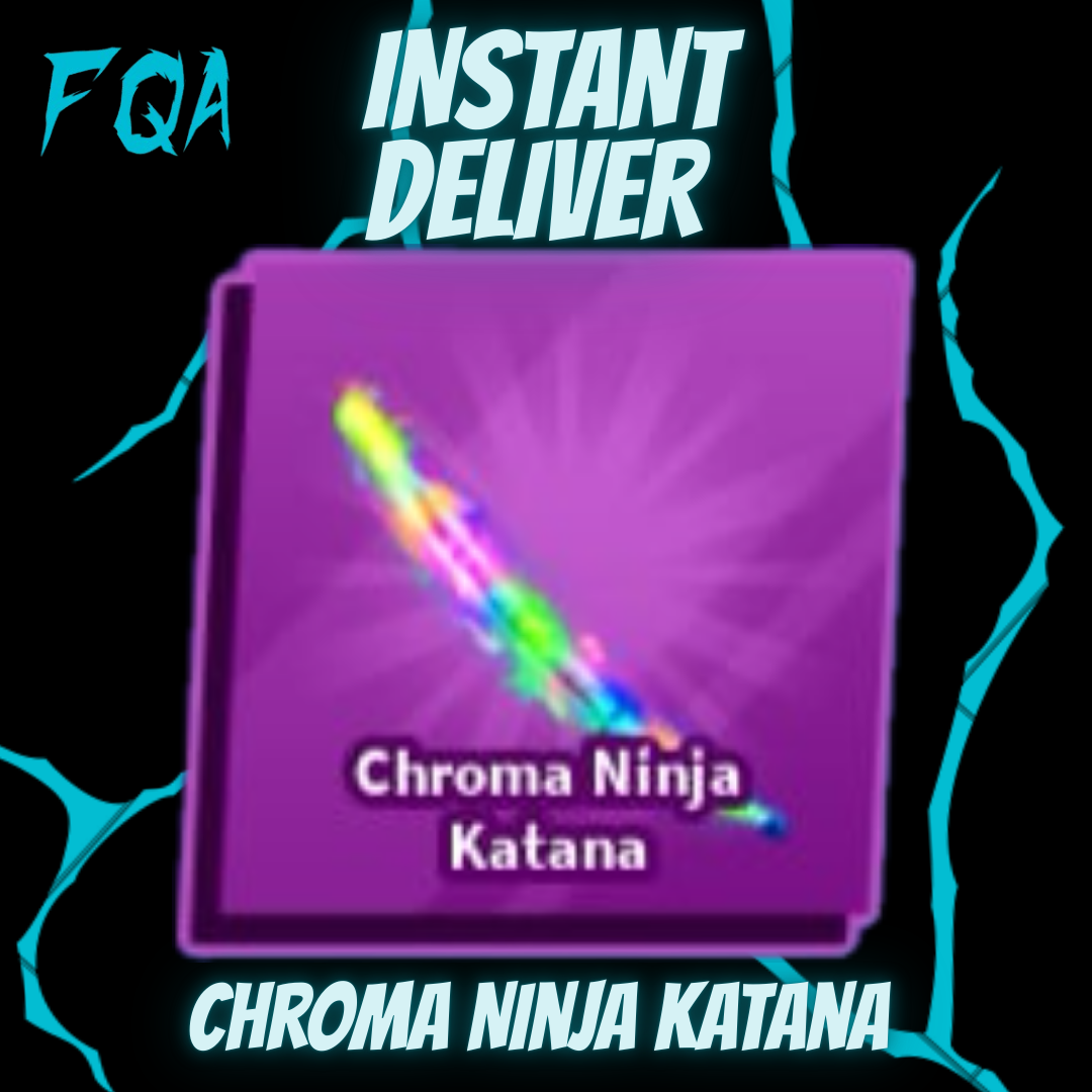 [ Blade Ball ] Chroma Ninja Katana