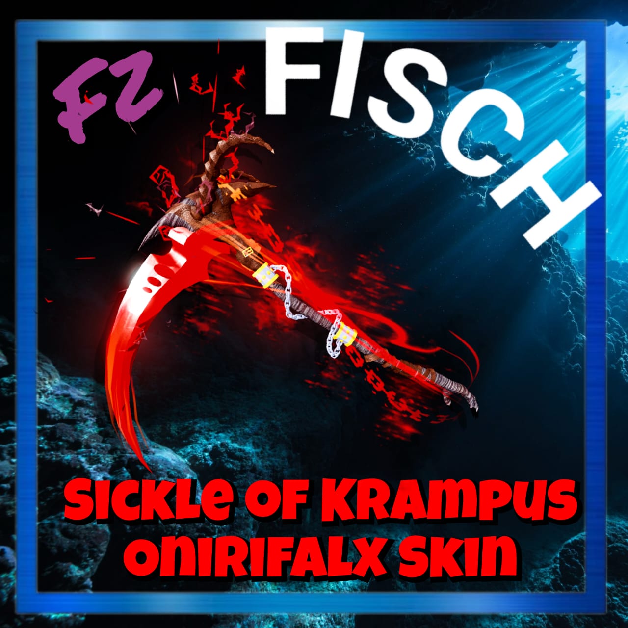 Sickle of Krampus Onirifalx Rod Skin