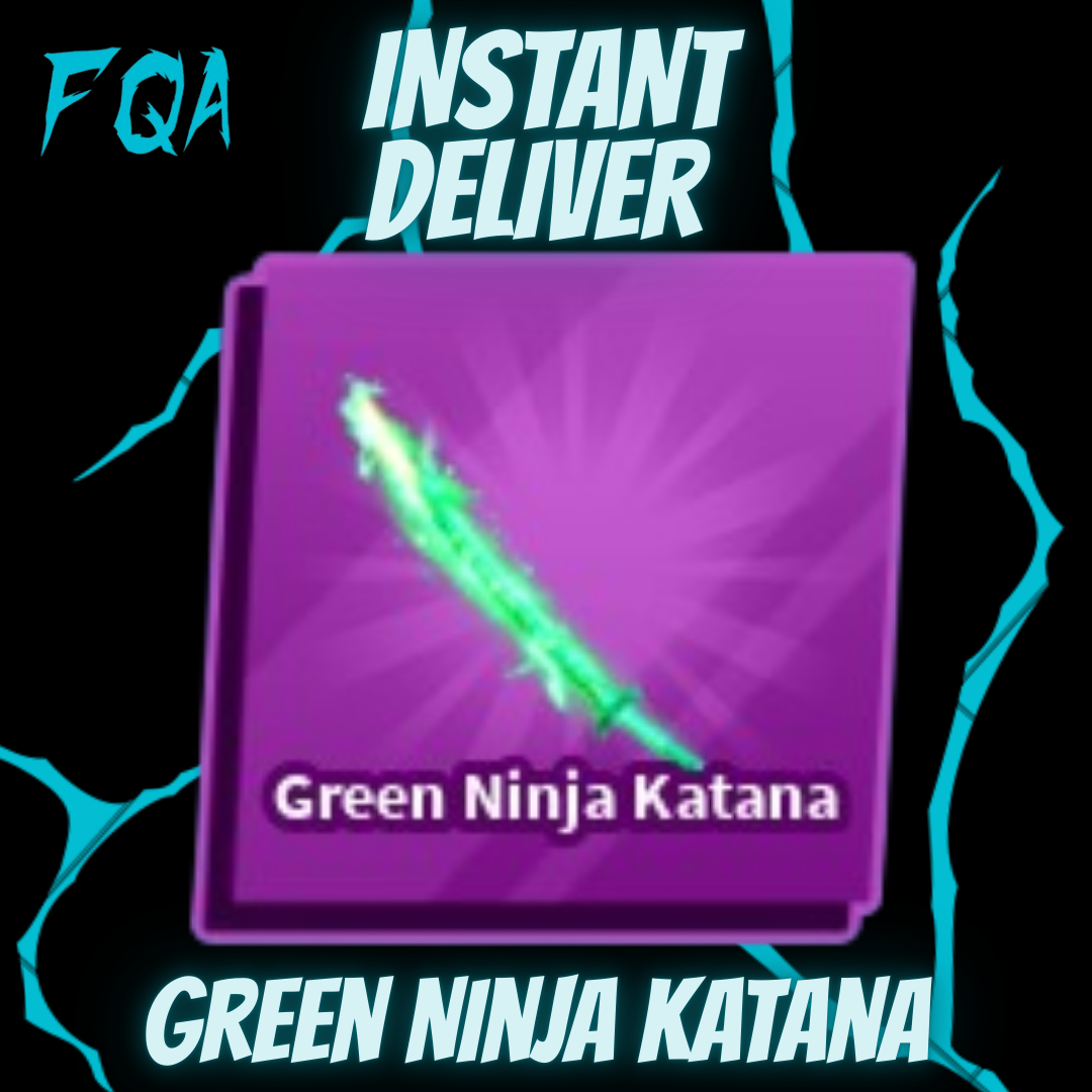 [ Blade Ball ] Green Ninja Katana