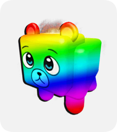Chroma Fire Bear Pet