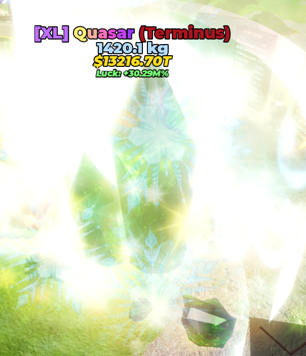 [ XL ] Quasar ( Terminus ) 30M Luck [ Mine a Mountain ] | Ready Unit✅ | INSTANT DELIVERY✅