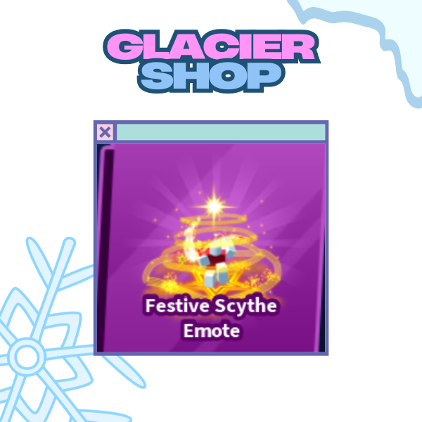 Festive Scythe Emote ( Limited )