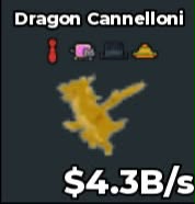 BS7609 Dragon Cannelloni 4.3B/s Gold