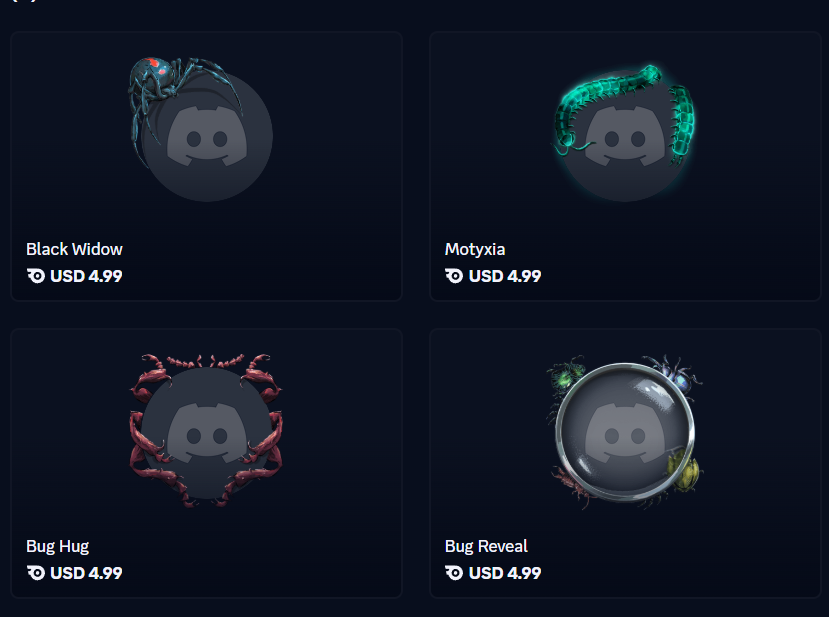 Any Creepy Crawlers avatar decoration 4.99$ (Gift Link)🎁