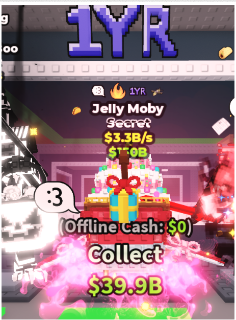 JELLY MOBY 3.3B/S (1YR + 3 TRAITS) – STEAL A BRAINROT – FAST DELIVERY & TRUSTED #Q7TK5P