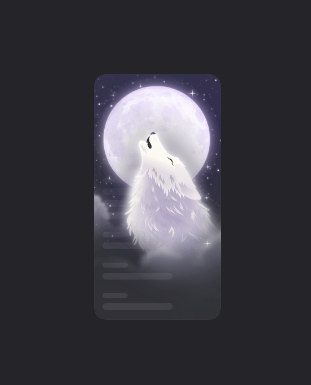 Midnight Howl Profile Effect 🔥Cheap Decoration $4.99