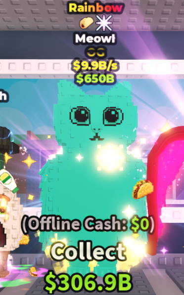 RAINBOW MEOWL 9.9B/S (TACO + METEOR) – STEAL A BRAINROT – FAST DELIVERY & TRUSTED #Z3DQ6N