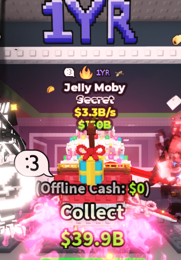JELLY MOBY 3.3B/S (1YR + 3 TRAITS) – STEAL A BRAINROT – FAST DELIVERY & TRUSTED #Q7TK5P