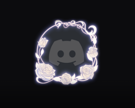 Rose Filigree Avatar Decoration🔥Cheap Decoration $4.99