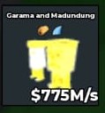 GARAMA AND MADUNDUNG 775M/s WITH TRAIT INSTANT DELIVERY
