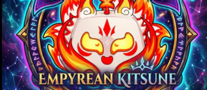 Crimson Empyrean Kitsune✅