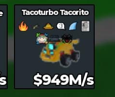 BS7728 Cheap affordable 949m Tacoturbo tacorito