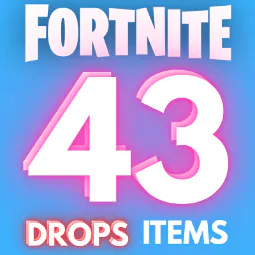 FORTNITE 43 ITEMS ⚡🟡 X 🟢 Skins items