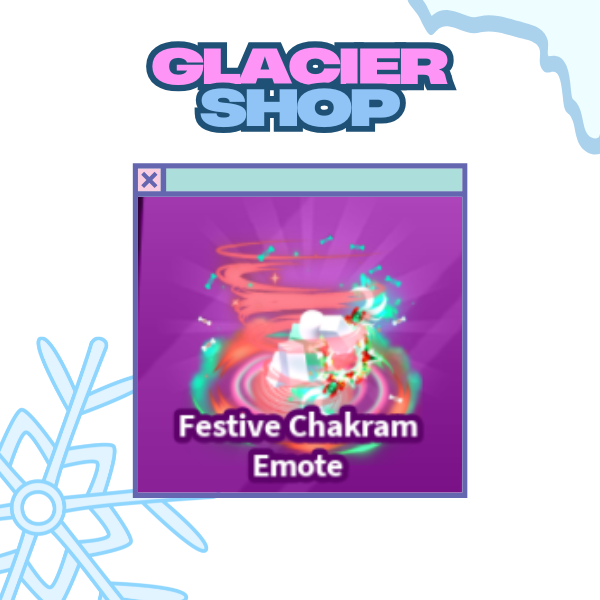 Festive Cakram Emote ( Limited )