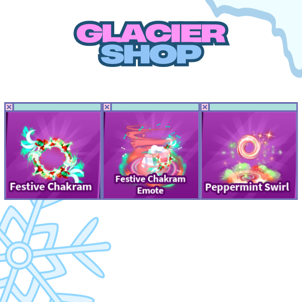 Festive Cakram + Explosion + Emote ( Limited Set )