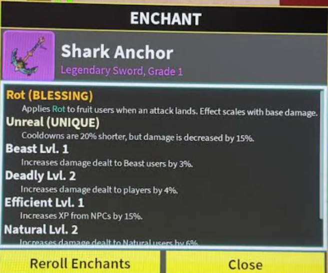 ⭐ Rot Blessing on your Weapon⭐