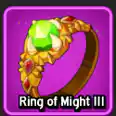 ⭐Ring of Might III - Grade III Might Trinket⭐