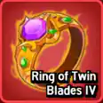 ⭐Ring of Twin Blade IV - Grade IV Trinket⭐