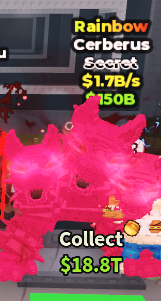 Cerberus 1.7b/s Rainbow⚡Fast delivery|Steal a Brainrot