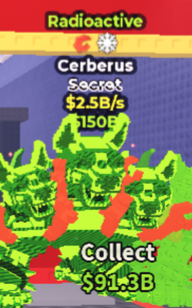 Radioactive Cerberus - 2.5 B/s