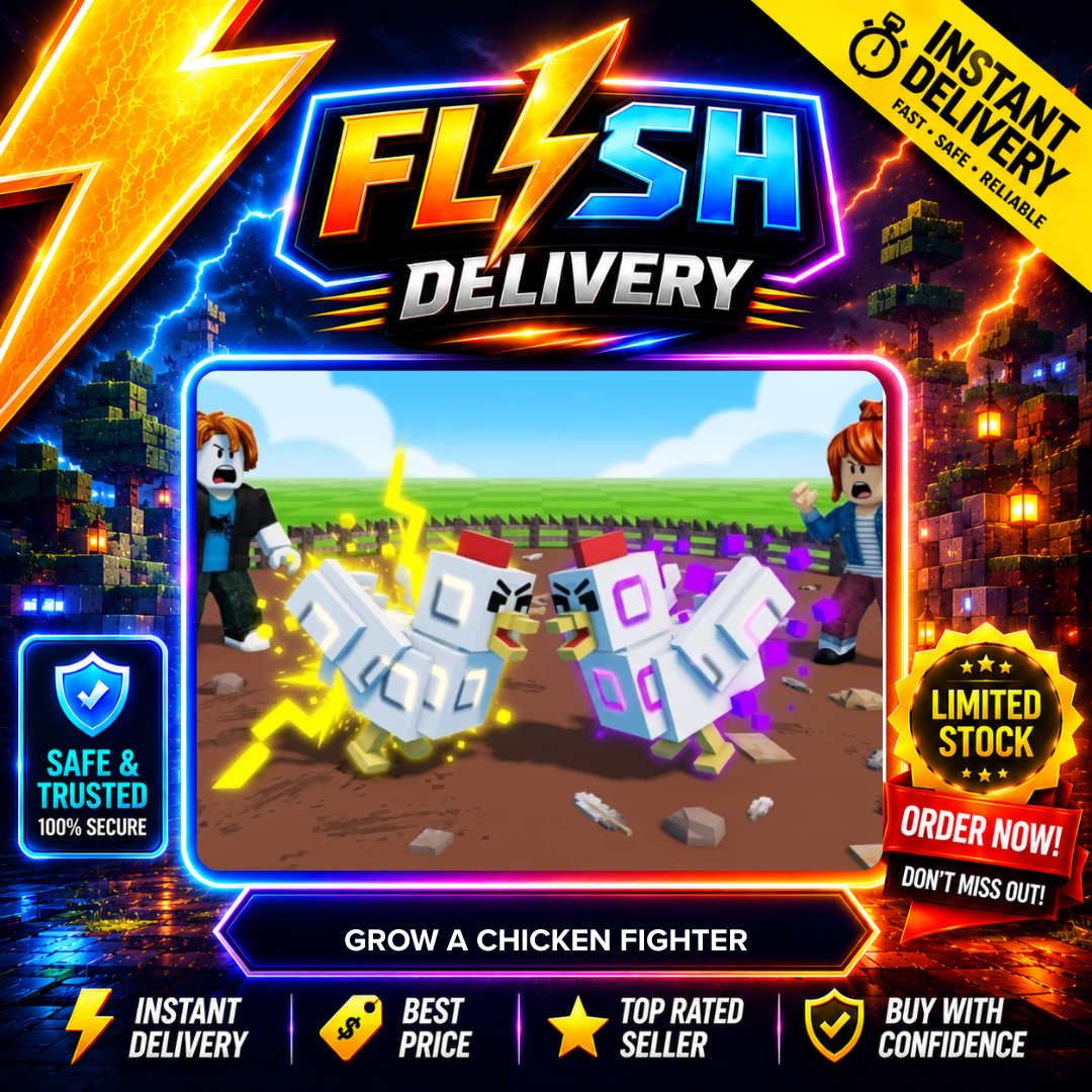 INSTANT EGG X5 - GROW A CHICKEN FIGHTER 160R