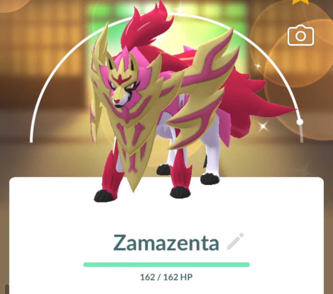 Trade || Crowned Shield NON-Shiny ZAMAZENTA | Stardust required: 20K or 1M