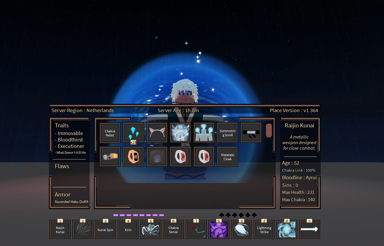 The best ACC PVP!! l Bloodlines Reencarned 100% Matatabi With GOD Meta Build Full Prog 100% Jonin