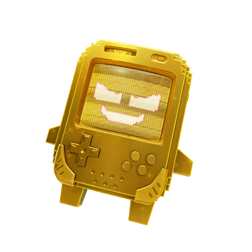 Fortnite Sprite [KEEP IT] - Gold 8 Bit Sprite