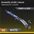 🟥✅ Butterfly Knife | Naval✅🟥