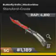 🟥✅Butterfly Knife |Blackwidow ✅🟥