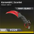 🟥✅Karambit | Scarlet✅🟥