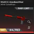 🔴🔴M4Al-S |Anodized Red🔴🔴