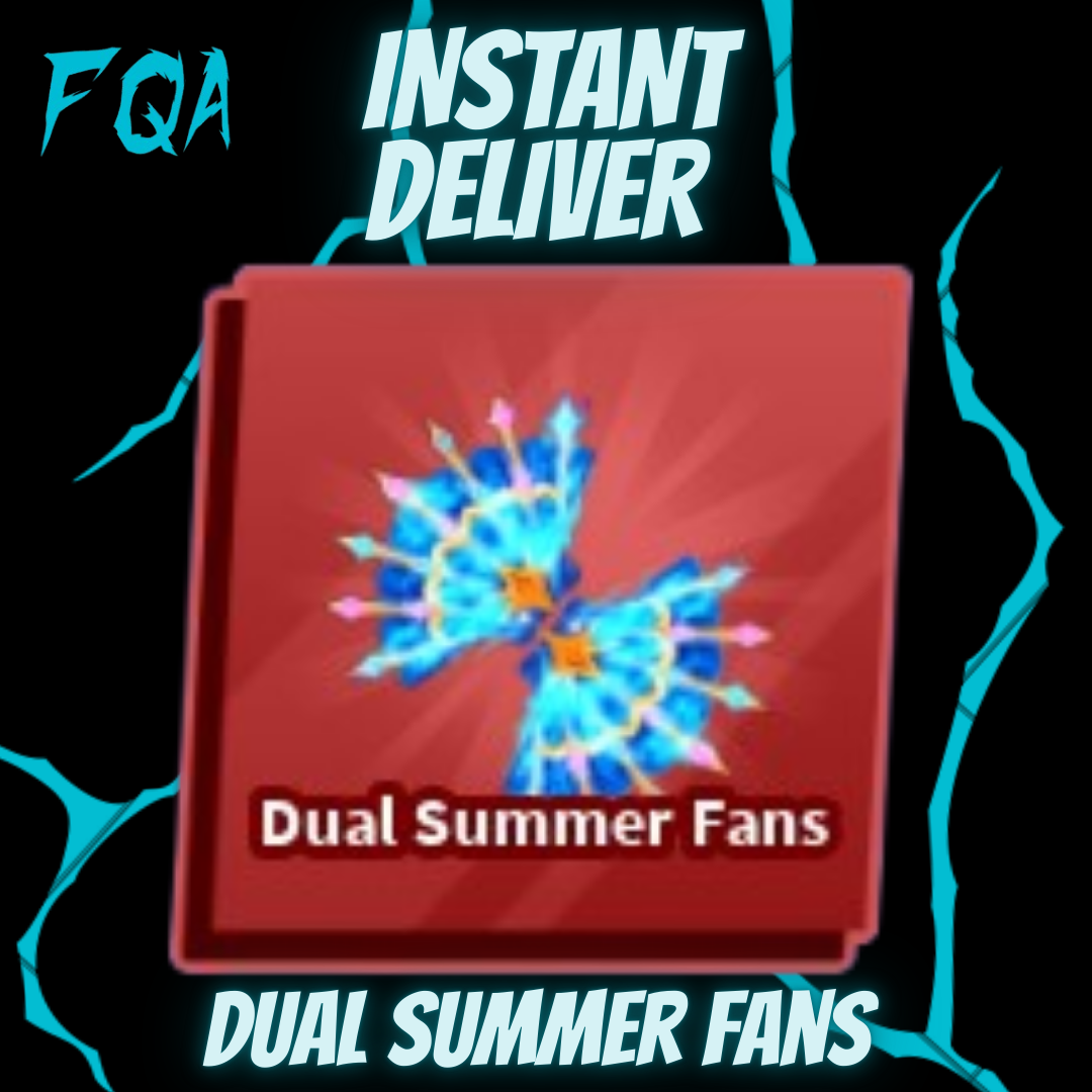 [ Blade Ball ] Dual Summer Fans