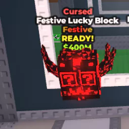 Festive Lucky Block 😈 CURSED