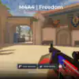 🗽M4A4 Freedom🗽float=0.0002 🗽Mint