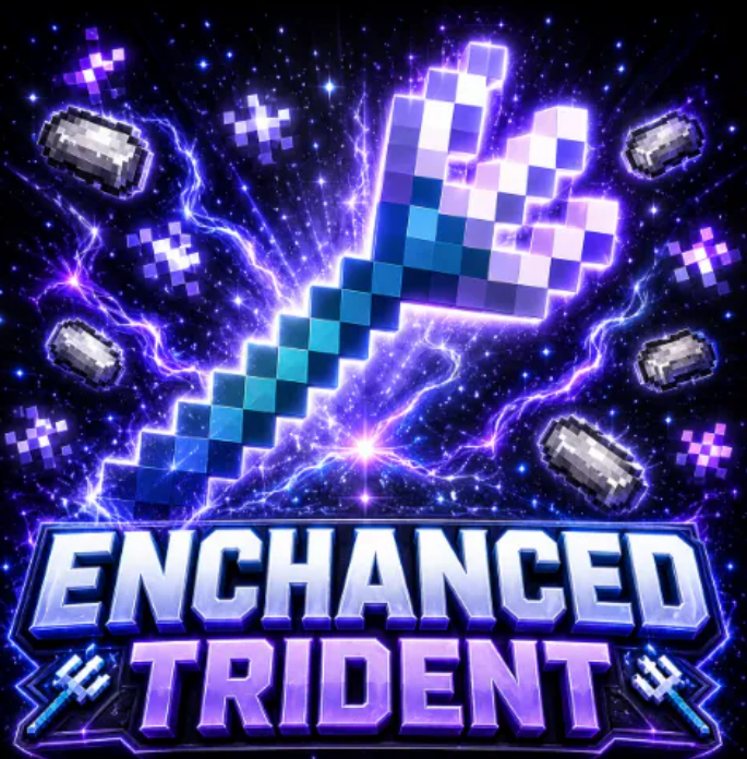 🩷Trident Fully Enchanted🩷DonutSMP🩷INSTANT FAST DELIVERY🩷