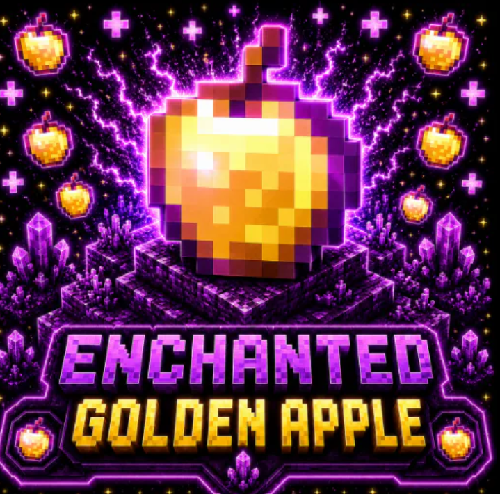 🩷64x Enchanted Golden Apple🩷DonutSMP🩷INSTANT FAST DELIVERY🩷