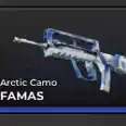 famas, arctic camo