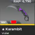 🔺Karambit | Violet (NM)🔻
