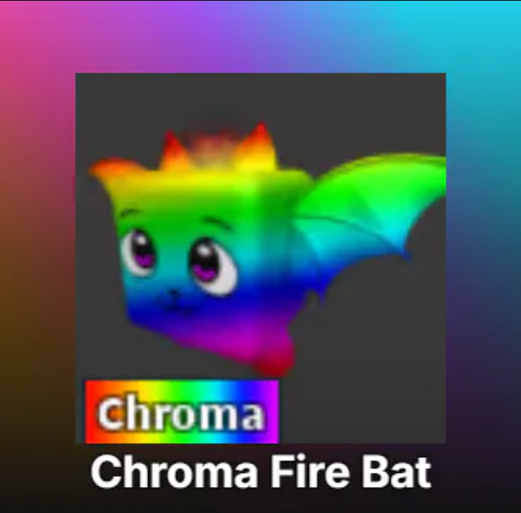 ✨Chroma Fire Bat✨