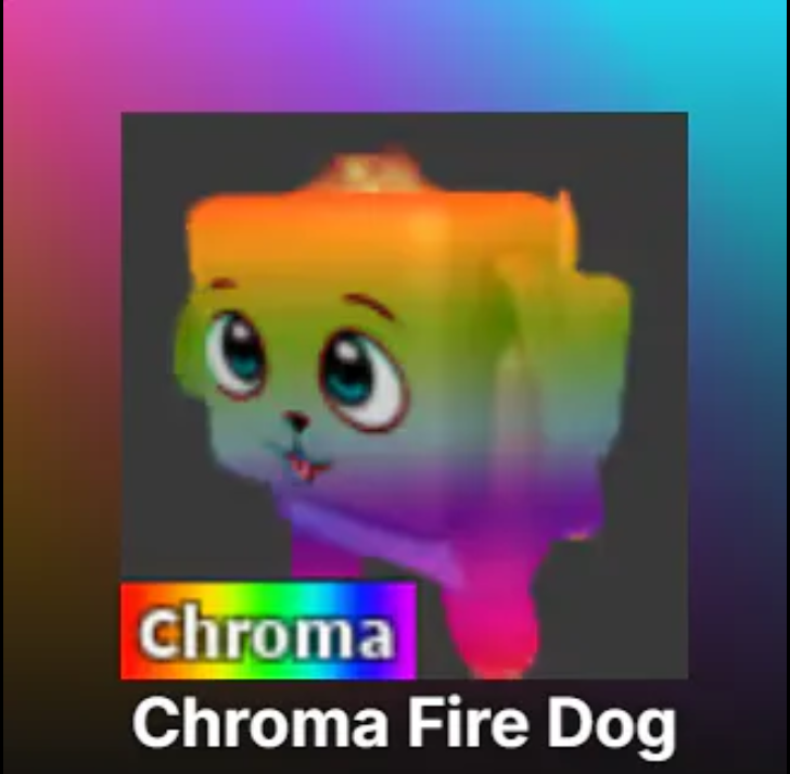 ✨Chroma Fire Dog✨