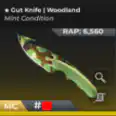 🔺Gut Knife | Woodland (MINT)🔻