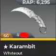 🔺Karambit | Whiteout (SG)🔻